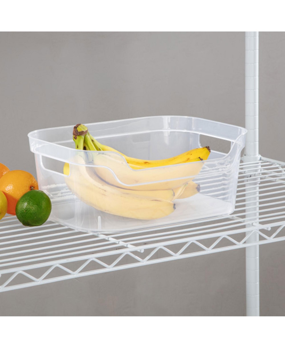 Sterilite 5.25x9.5x13 Inch Open Storage Bin w/ Carry Handles