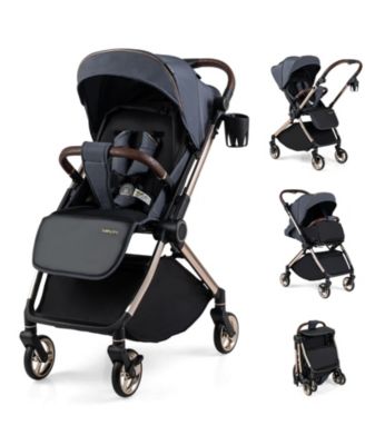 Reversible Lightweight Foldable Baby Stroller