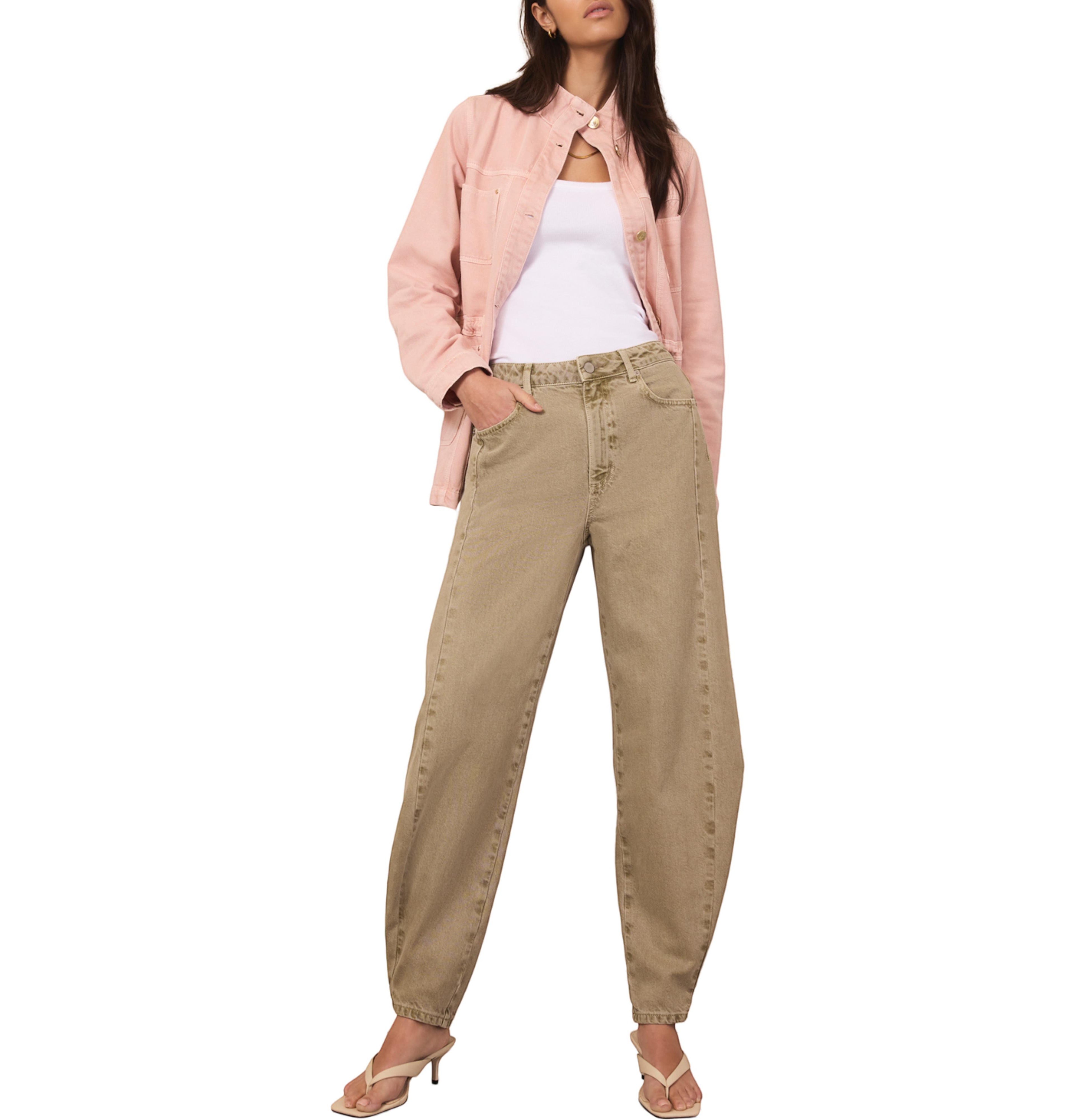 Mint Velvet Women's Balloon Popper High-Rise Jeans