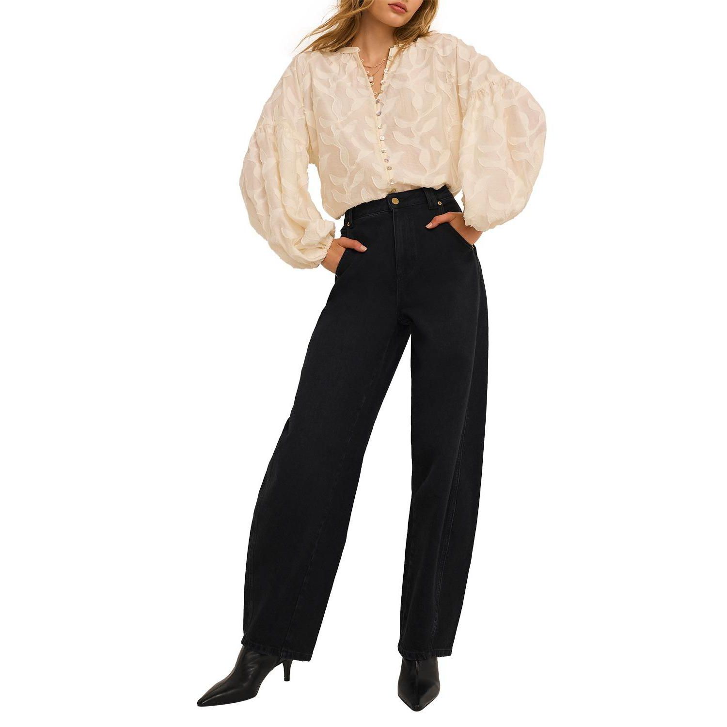 Women's Ultimate High-Waisted Barrel Relaxed Jeans