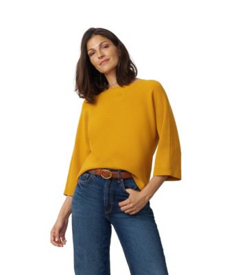 Women's Boat Neck Dolman Sweater