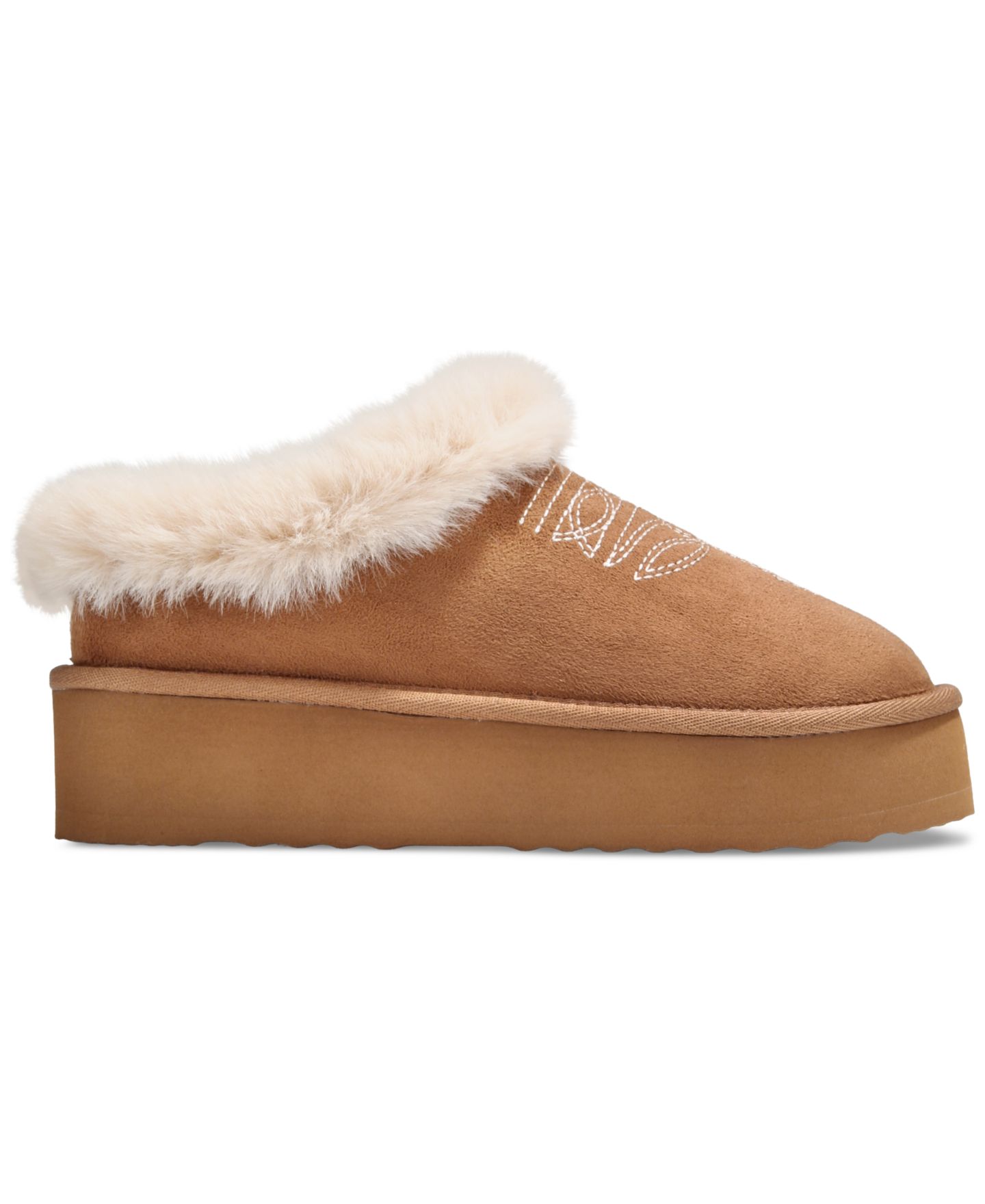 Женские сабо Wild Pair Despiina Memory Foam Clog Slippers, цвет: Орех — фото 2
