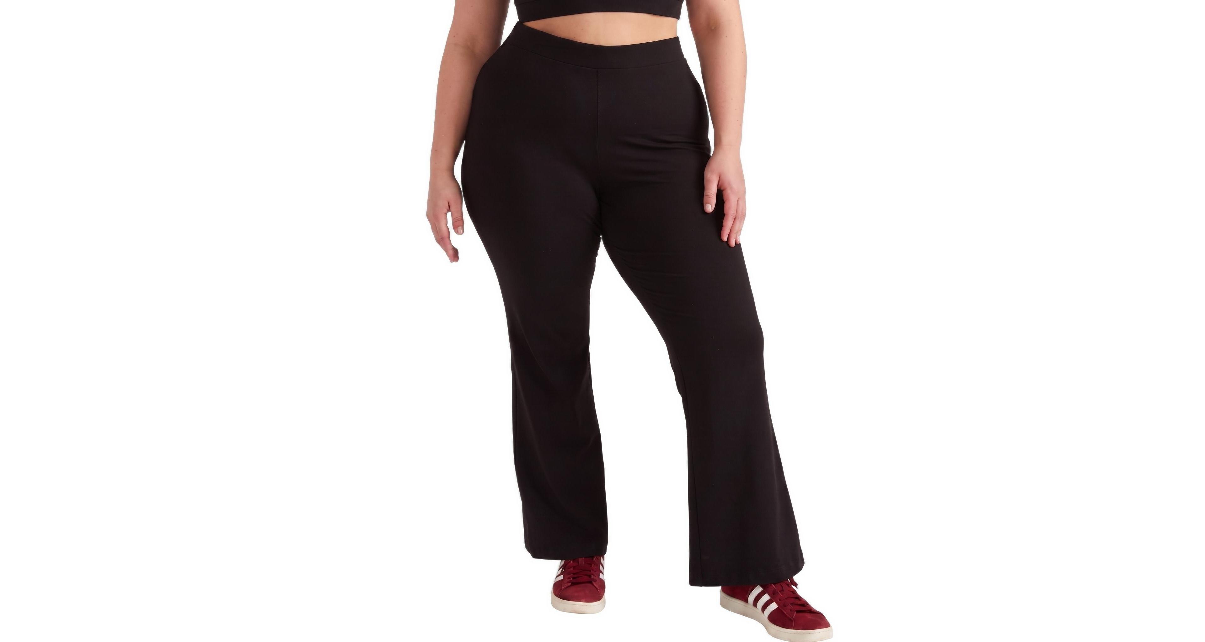 Universal Standard Plus Roya High-Rise Bootcut Pull-On Leggings