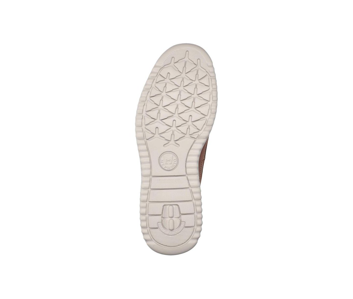 Мужские туфли Mephisto Trevis Full-Grain Leather Round-Toe Boat, цвет: Серо-коричневый, вариант 1 — фото 4