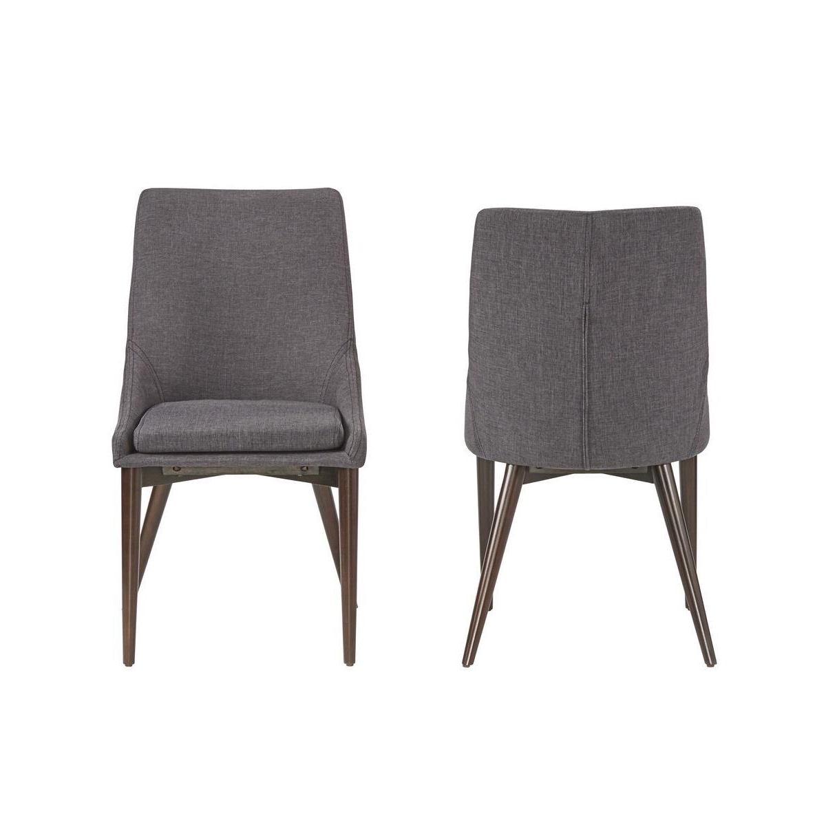 iNSPIRE Q Colette Linen Dining Chair (Set of 2)