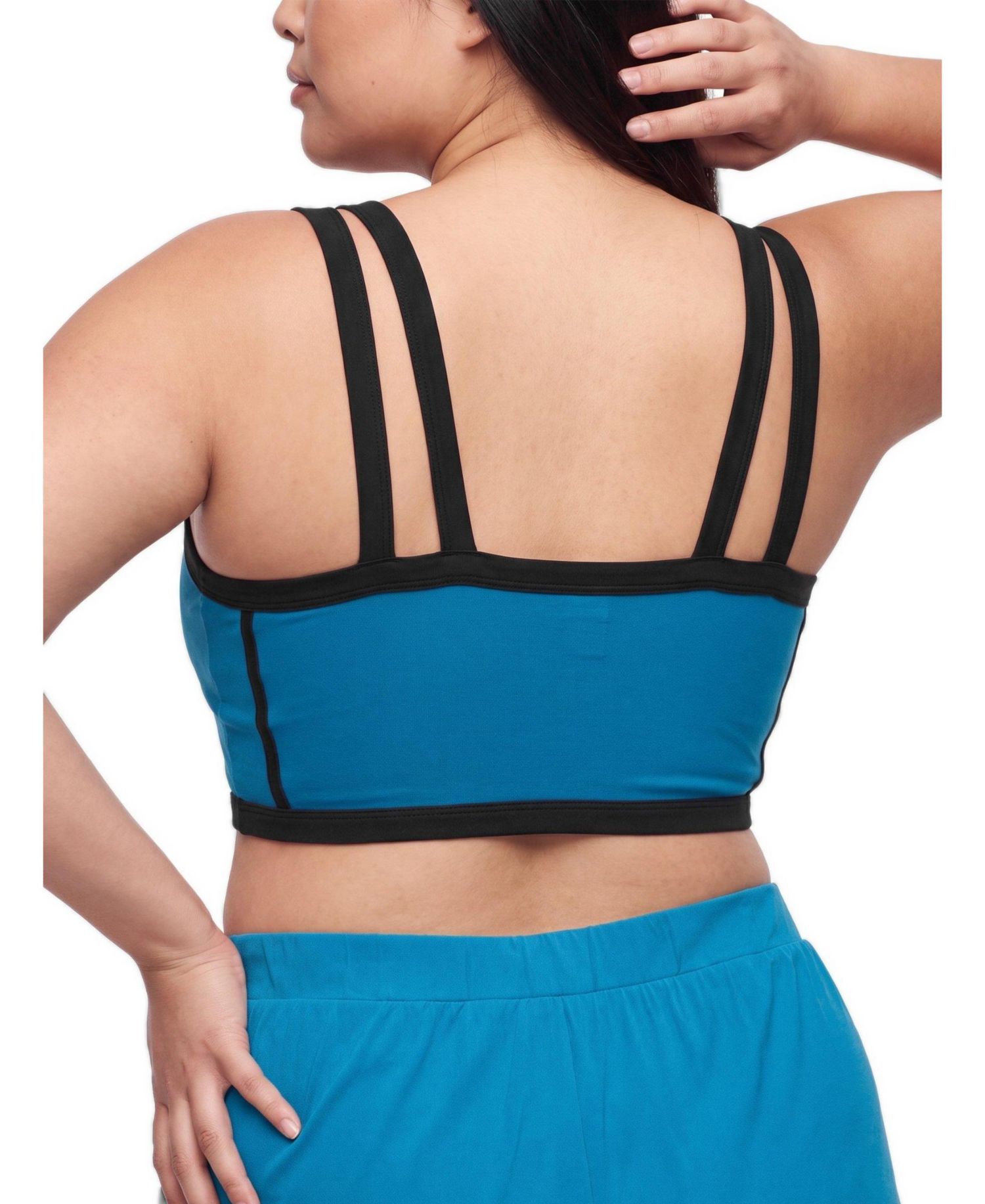 Plus Size Super Soft Performance Jersey Active Bra