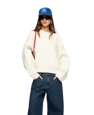 Women's Dolce Knit Crew Neck Oversized Sweater