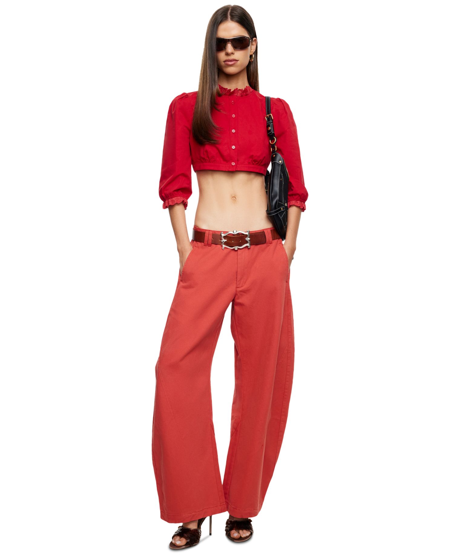 Women's Sideline Low-Rise Barrel Jeans