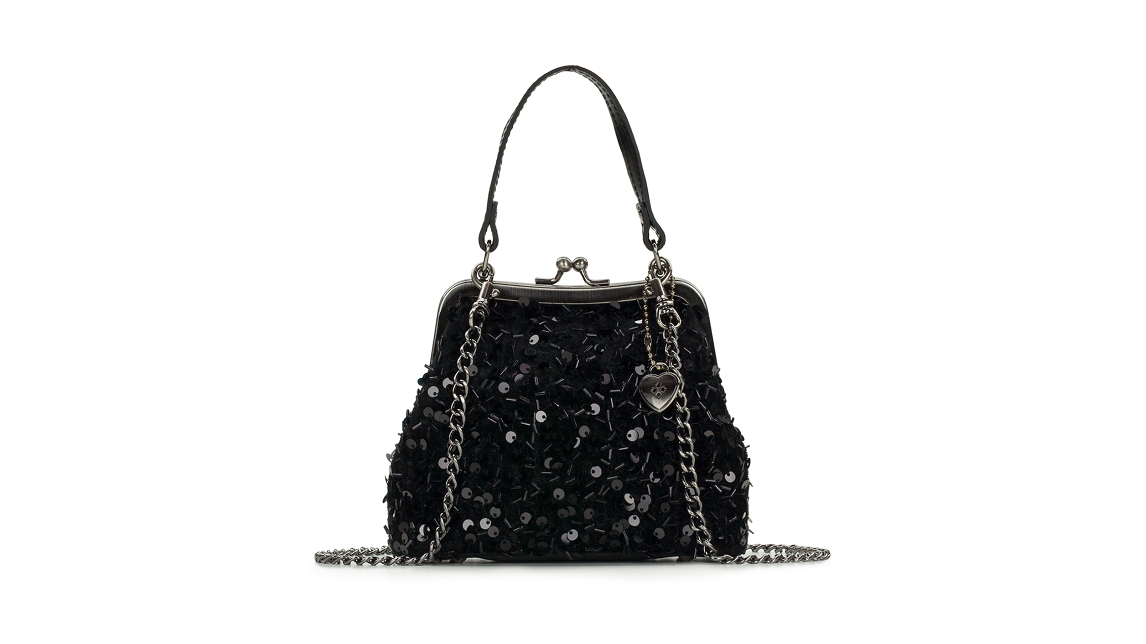 Patricia Nash Laureana Leather Chain Mini Crossbody Handbag