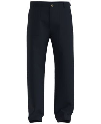 Men's Herringbone Cargo Regular-Fit Pants
