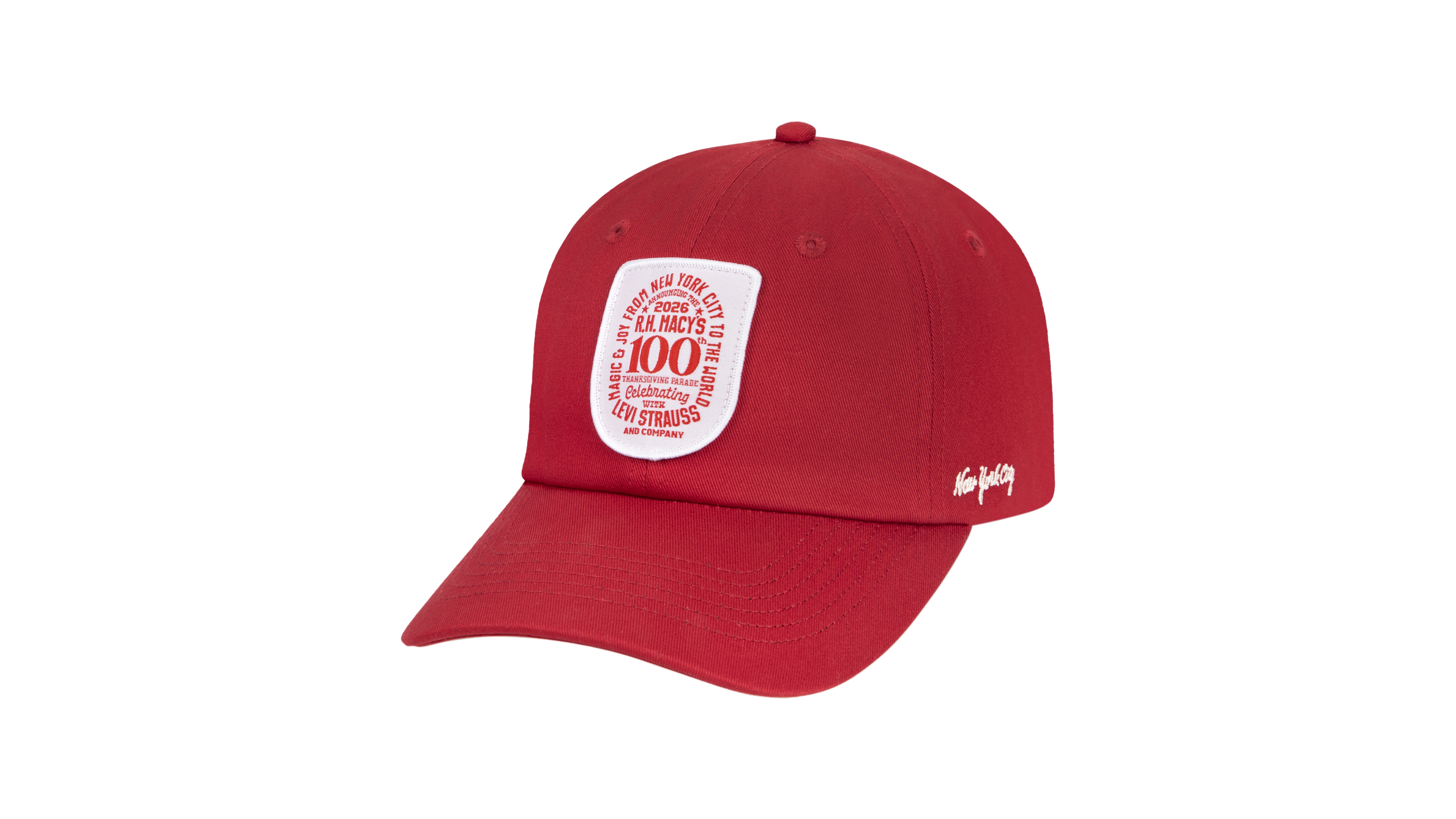 Levi's Adjustable Graphic Patch Baseball Cap