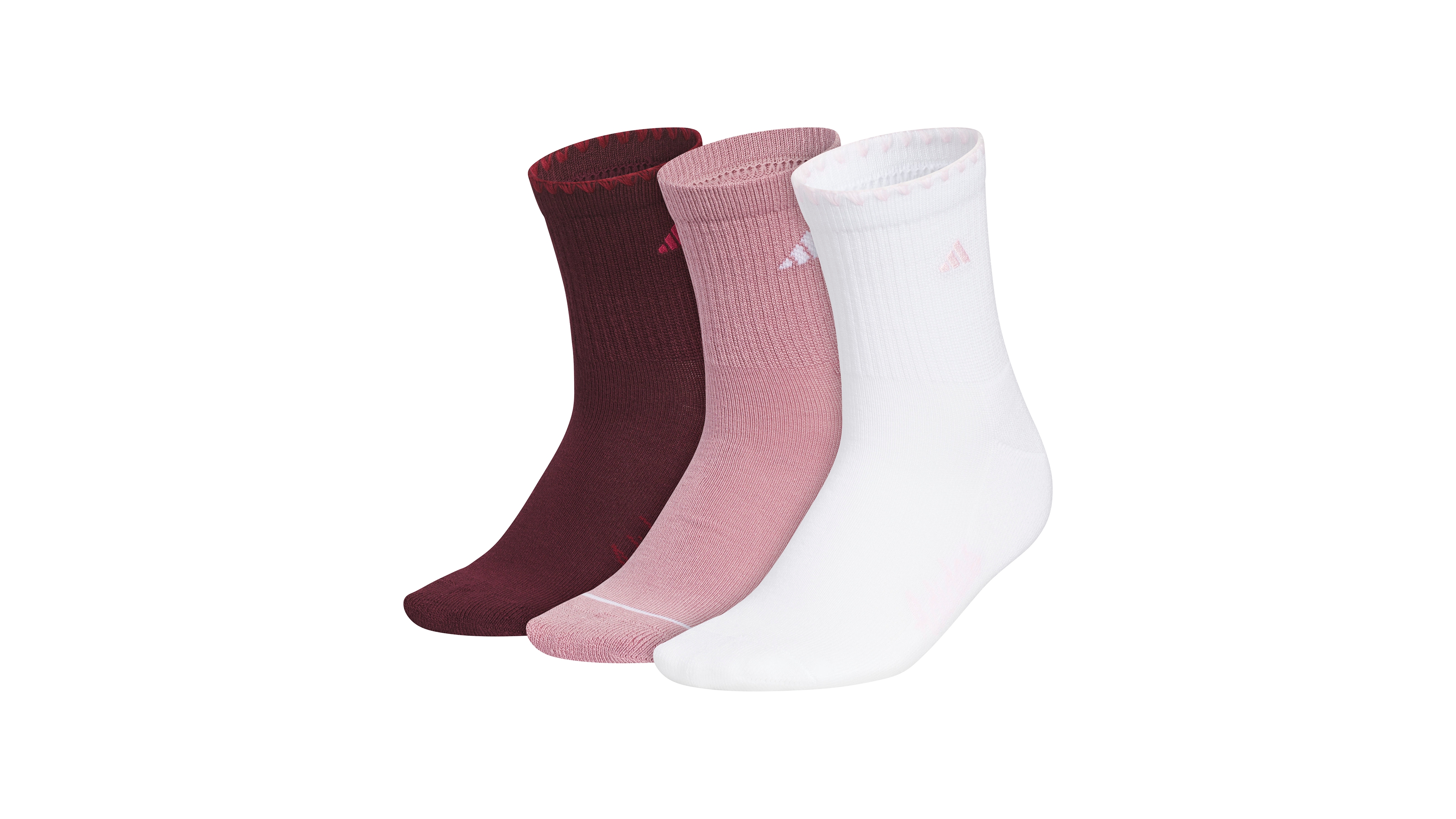 adidas Women's Sport 3.0 Cushioned Athletic Quarter Socks, 3-Pack