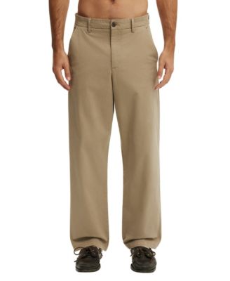 Men's Baggy Chino Relaxed-Fit Pants