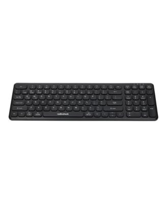9-in-1 Dual-Mode Wireless Scissor-Switch Keyboard Hub for Laptops, Desktops, and Tablets