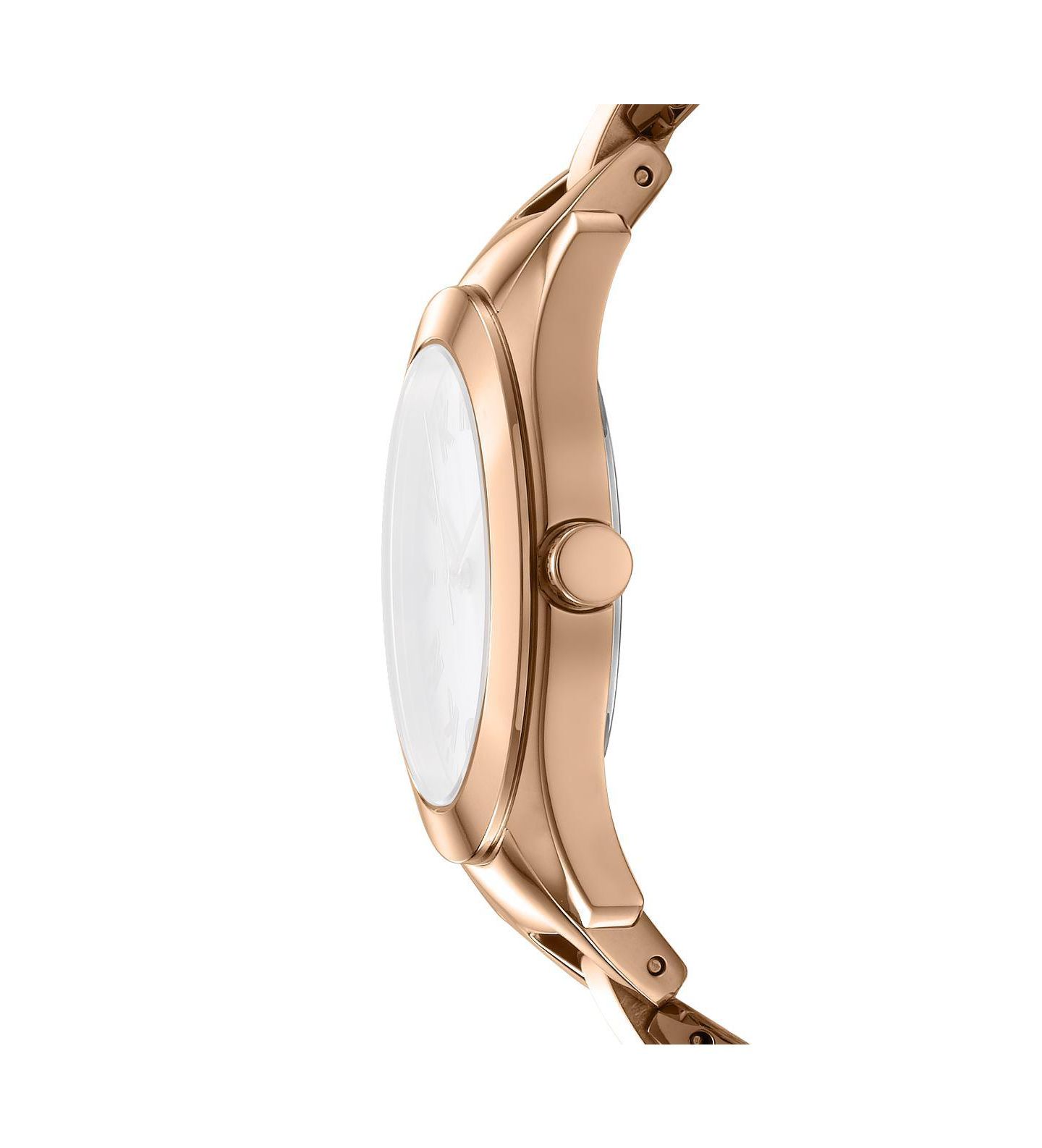 Женские часы DKNY Quartz Astoria Midi Water-Resistant Rose-Gold-Tone Stainless Steel Bracelet Watch, 33mm, цвет: Розовый — фото 2