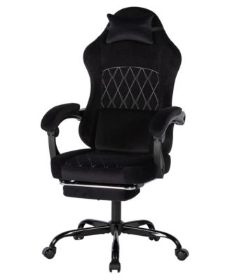 Ergonomic Gaming Chair with Massage Lumbar Support and Headrest