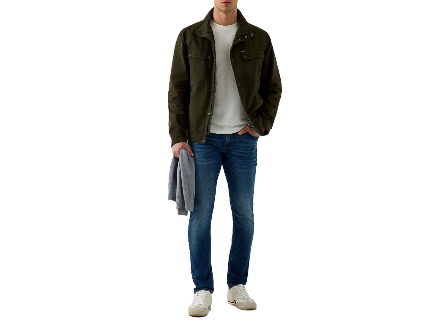 Men's Miami Slim-Fit Dark-Wash Jeans