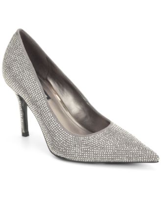Women's Gemmha Pointed Toe Rhinestone-Embellished Pumps