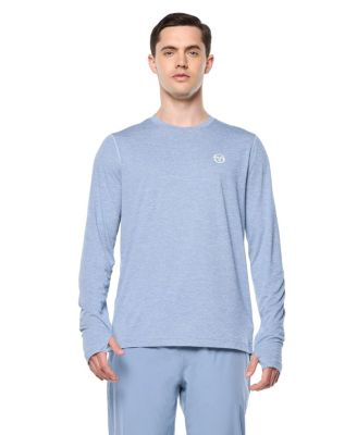 Men's Affondo Long-Sleeve Regular-Fit Crewneck T-Shirt
