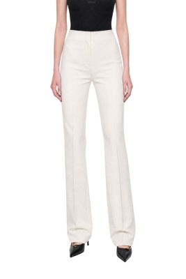 Women's High Waist Slit Hem Trousers