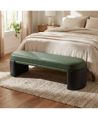 PU Upholstered Modern Dining Bench (62.83")