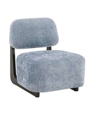 Solara Modern Accent Chair with Solid Wood Frame