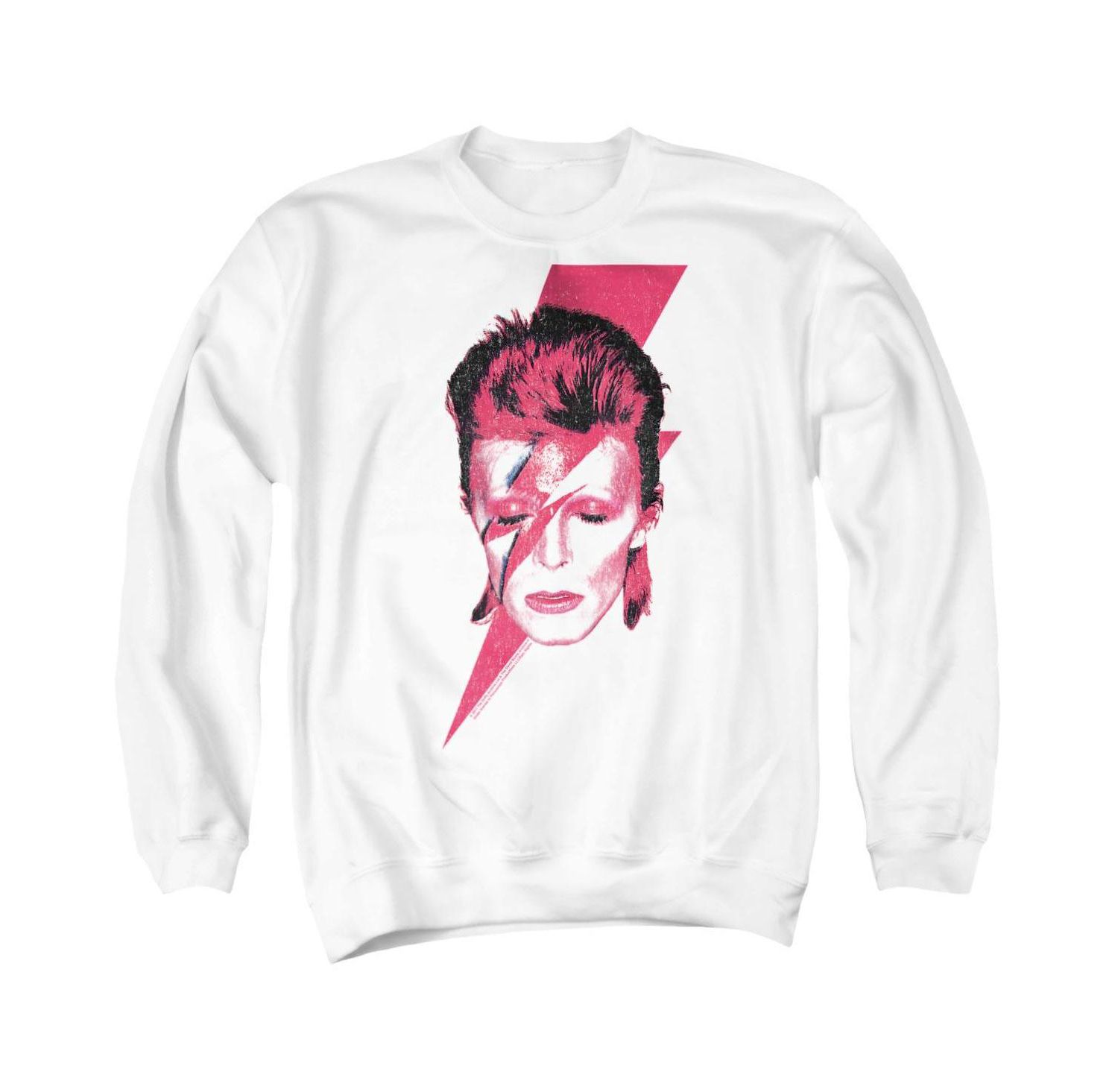 Men's Aladdin Sane Graphic Long-Sleeve Crewneck Sweatshirt