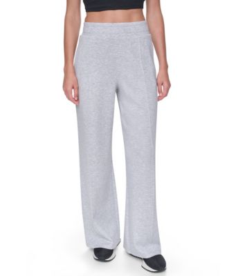 Women's High-Rise Wide-Leg Pants with Pintucks