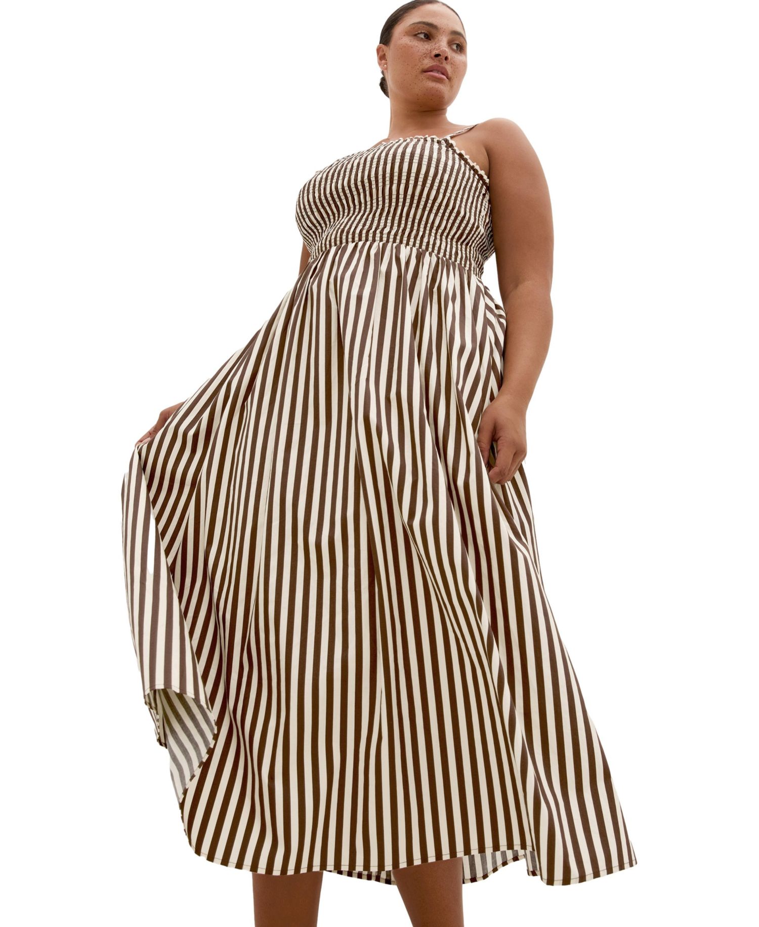 Women's Jolie Stripe Midi Dress