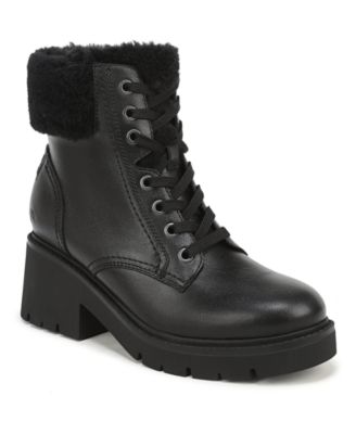 Jovani-Cozy Round-Toe Block-Heel Boots