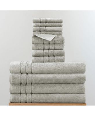 Bath Sheet 4-Piece Set Includes 4 Bath Sheets, 4 Hand Towels and 4 Washcloths