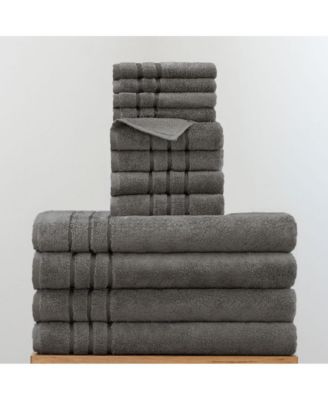 Bath Sheet 4-Piece Set Includes 4 Bath Sheets, 4 Hand Towels and 4 Washcloths