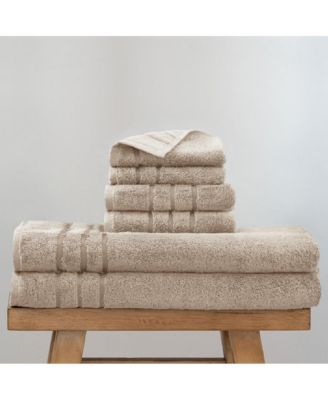 Bath Sheet 2-Piece Set Includes 2 Bath Sheets, 2 Hand Towels and 2 Washcloths