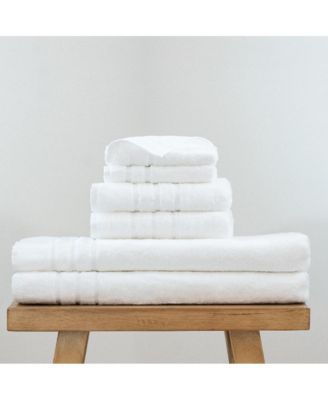 Bath Sheet 2-Piece Set Includes 2 Bath Sheets, 2 Hand Towels and 2 Washcloths