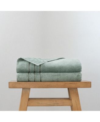Bath Towel Turkish Cotton and Viscose Material Blend