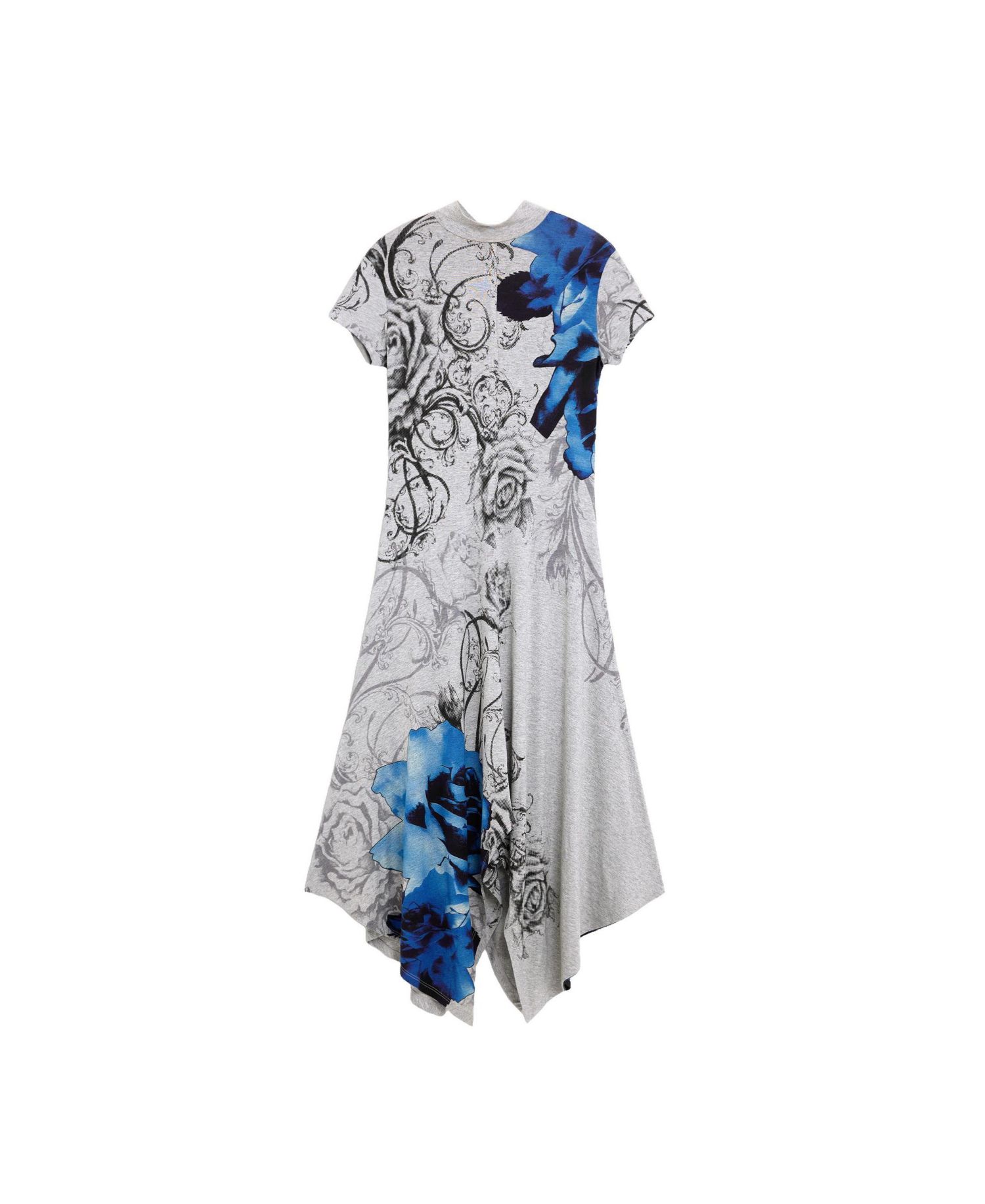 Women's printed halter midi dress