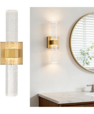 Vanity Light Crystal Wall Sconce Modern LED Vanity Wall Light