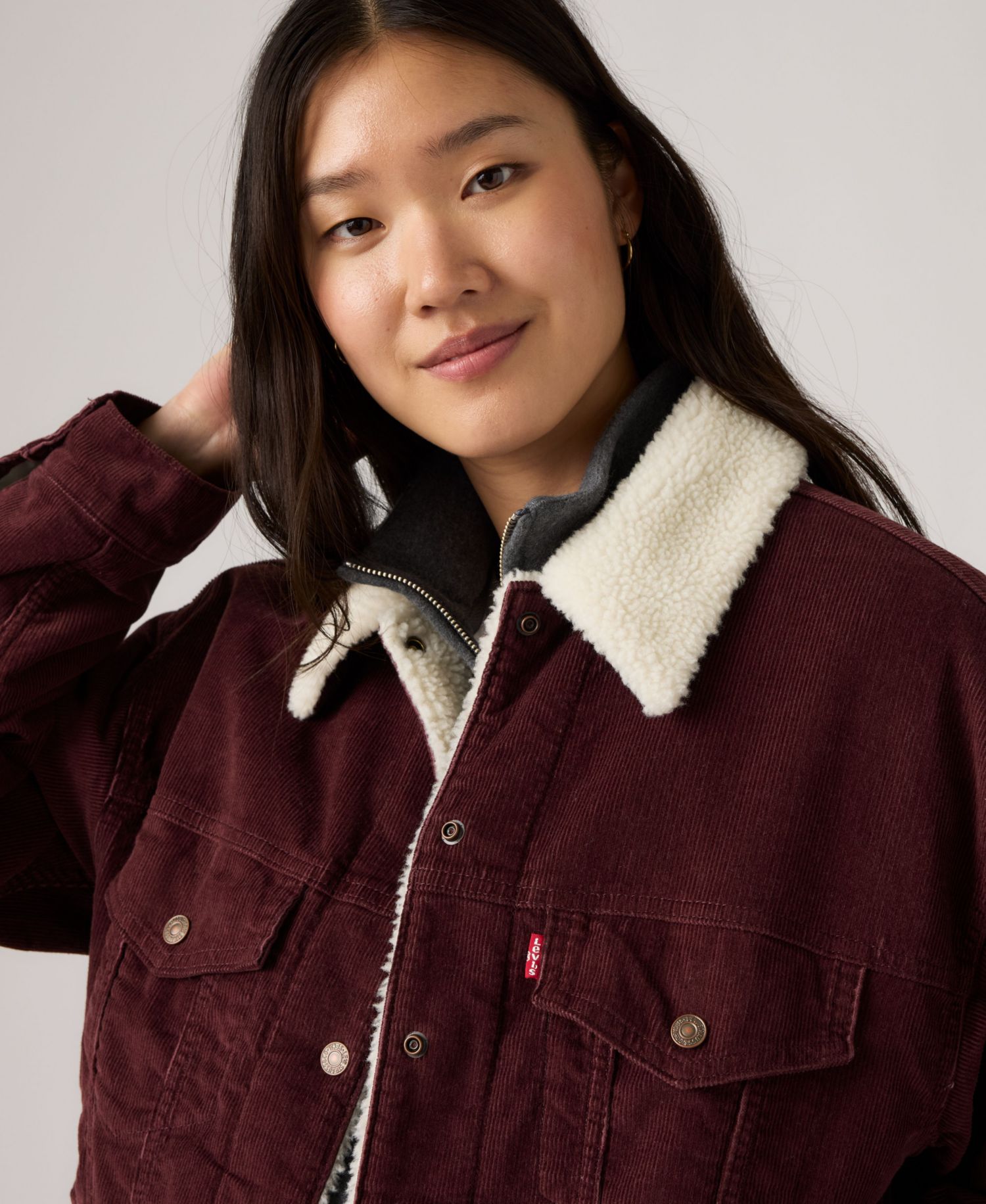 Women's 90s Trucker Long Sleeve Jacket