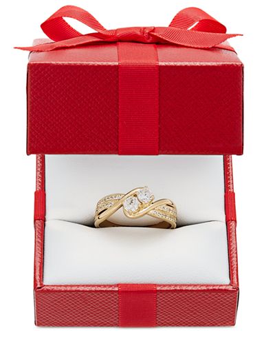 Two Souls, One Love® Diamond Anniversary Ring (1/2 ct. t.w.) in 14k Gold or White Gold