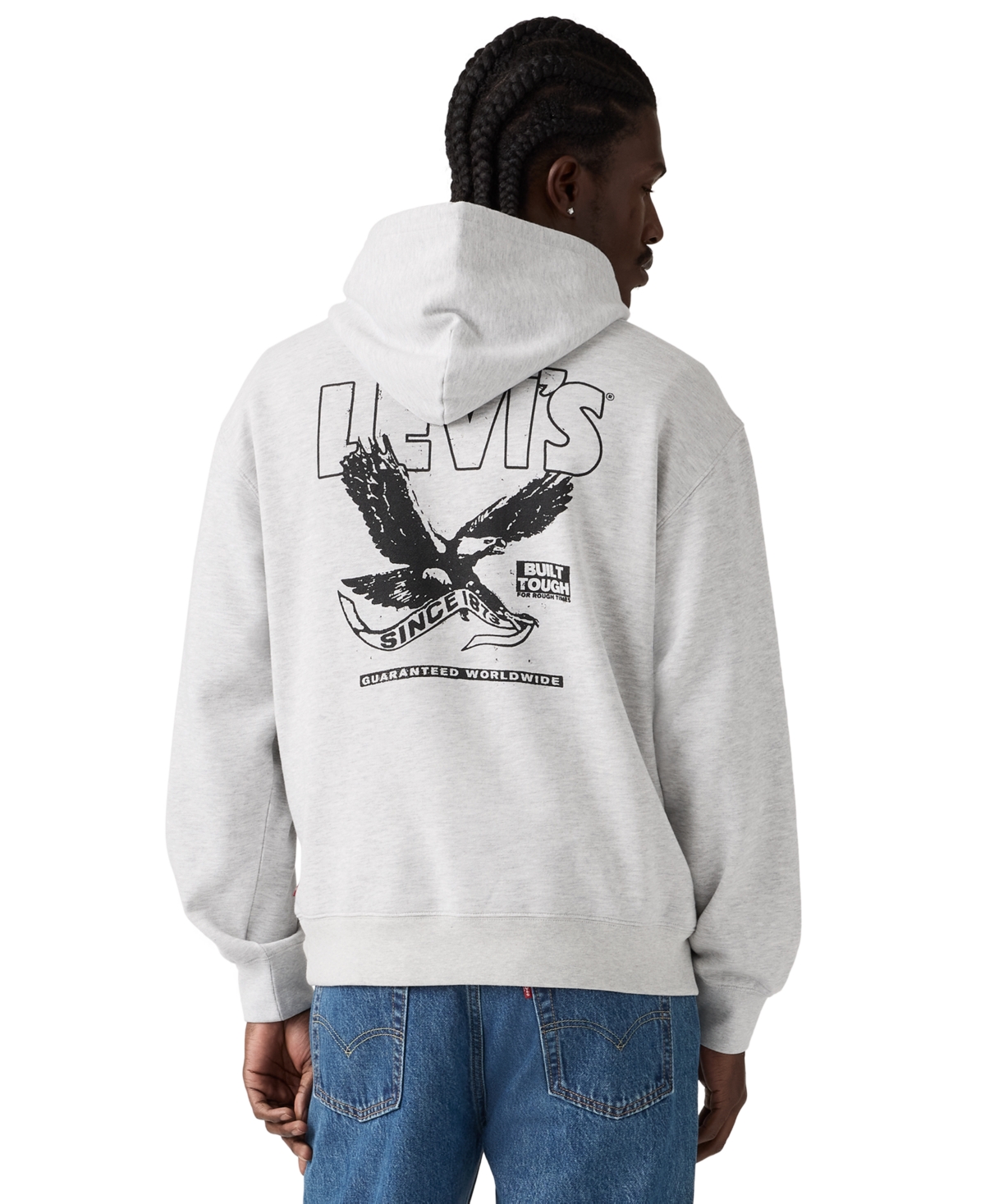 Levi's Men's Graphic Pullover Hoodie - Built Tough