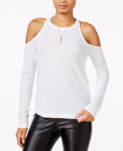 chelsea sky Cold-Shoulder Top, Only at Macy's