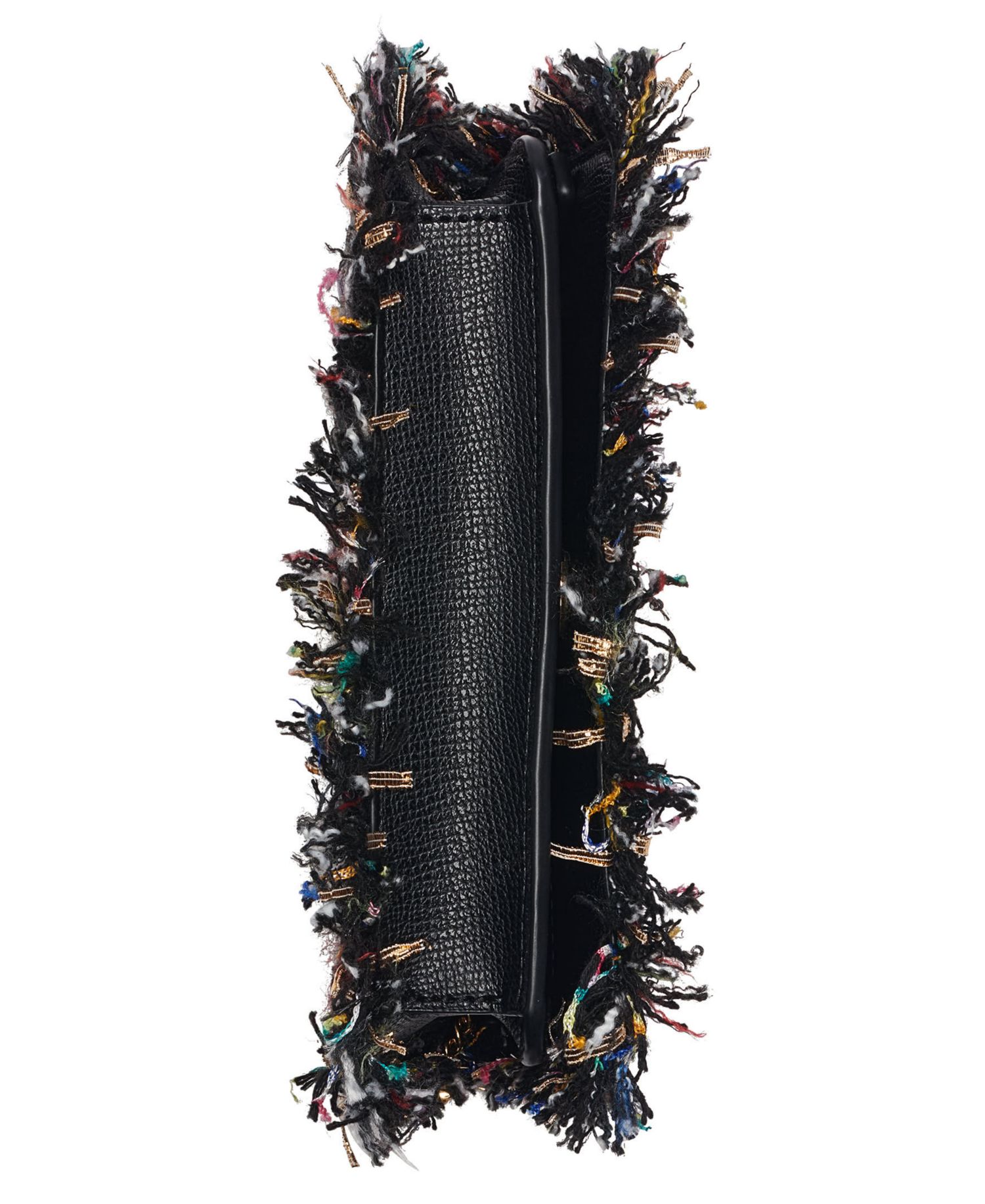 Kosette Tweed Chain-Strap Evening Crossbody Handbag