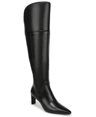 Women's Eleanor Over-the-Knee Snip Wide Calf Toe Zip Boots