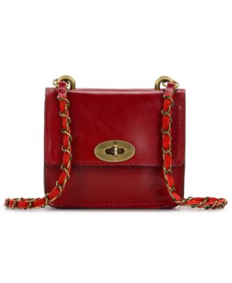 Windsor Leather Mini Chain Crossbody Bag