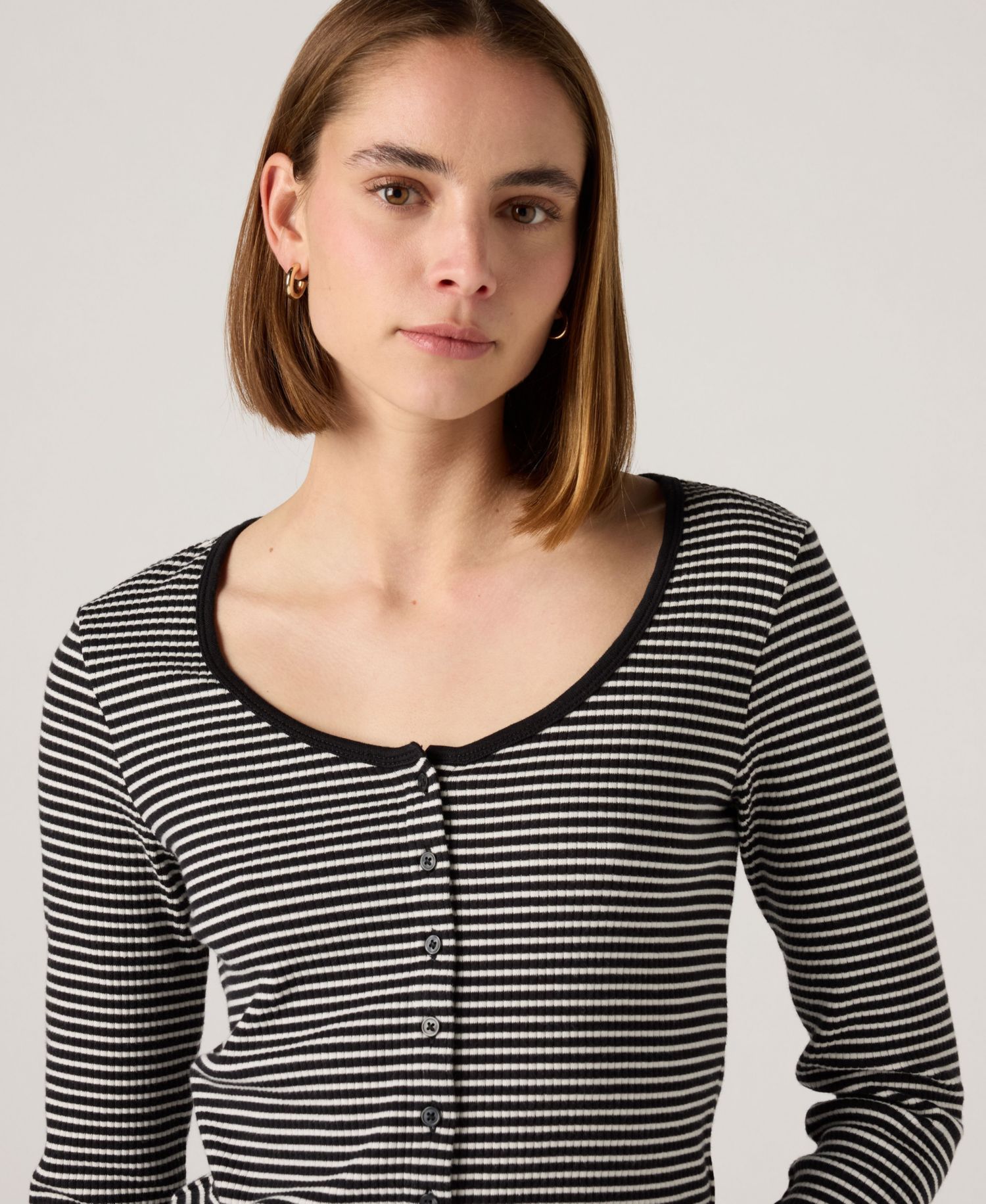 Women's Austen Button-Up Long Sleeve Top