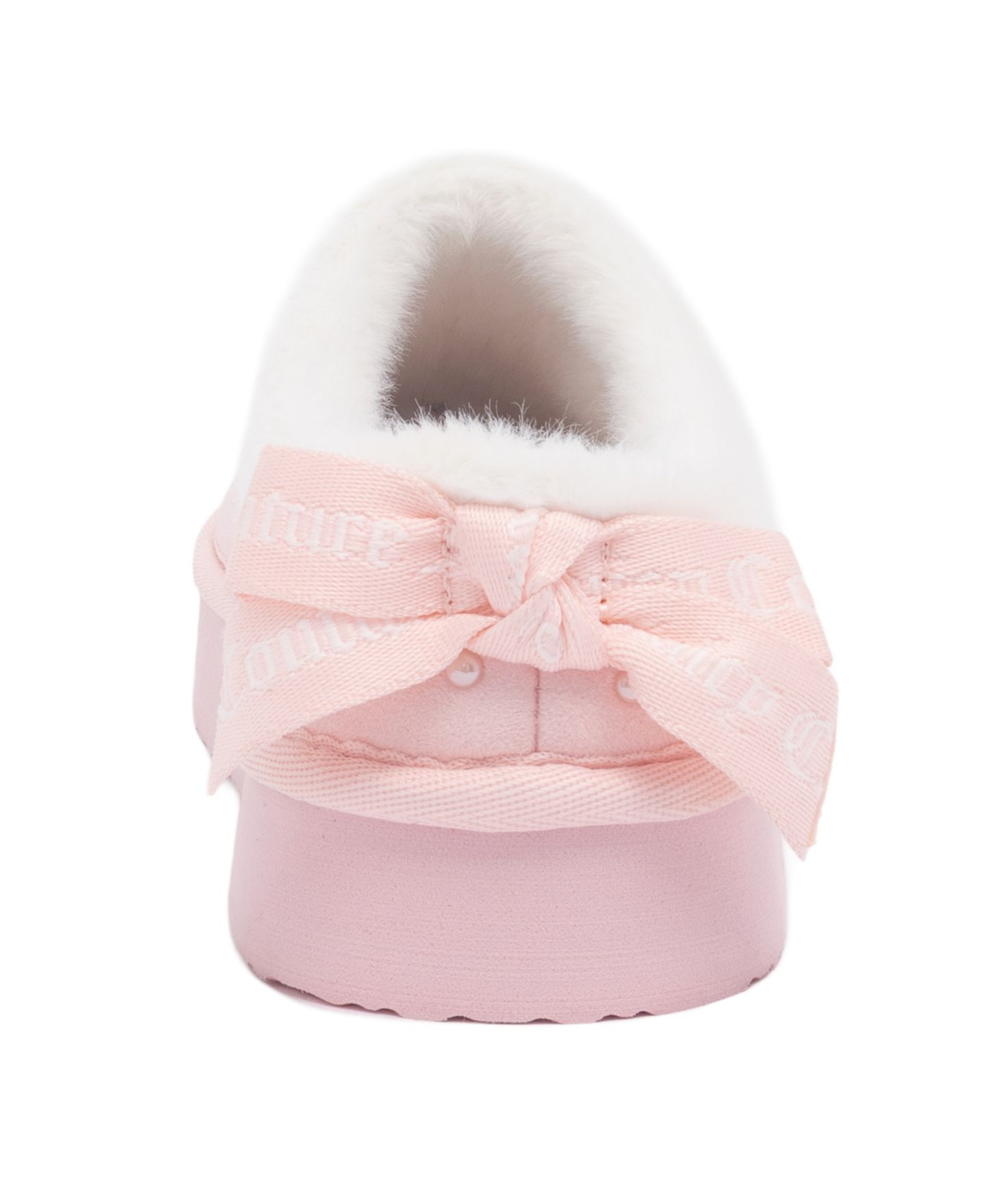 Женские сабо Juicy Couture Obvi Pearl-Trim Embellished Mule, цвет: Пудровый — фото 3