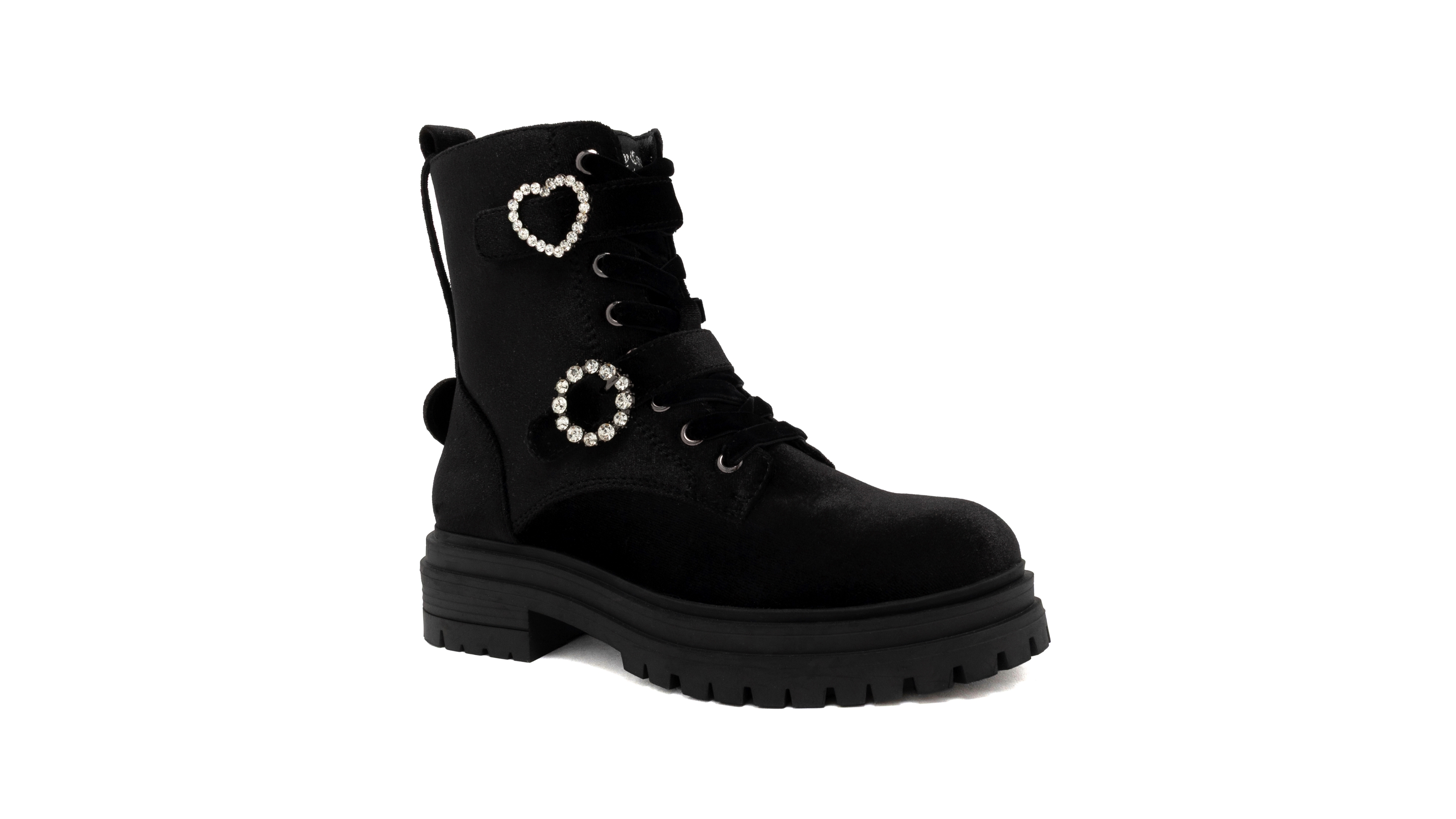 Juicy Couture Women's Ellusion Platform Lace-Up Combat Boots
