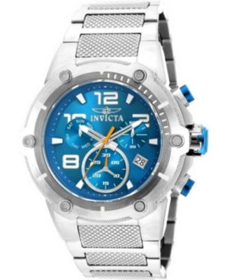 Invicta Men's Speedway Quartz Chronograph Dial Stainless Steel Bracelet Watch