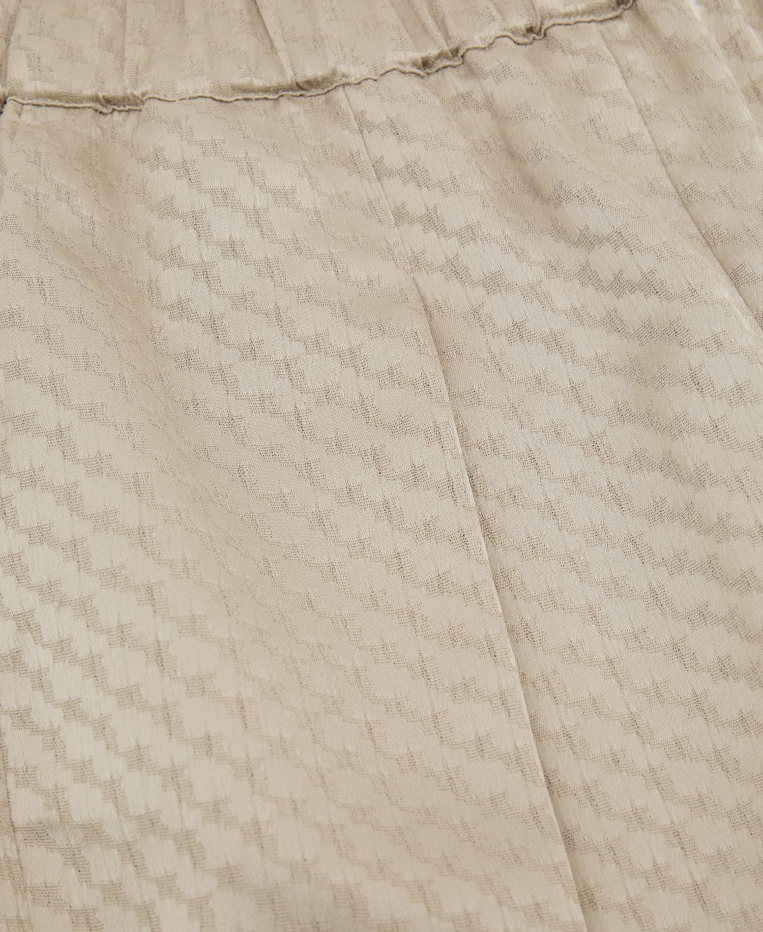 Petite Dia Jacquard Pleated Tapered Pants