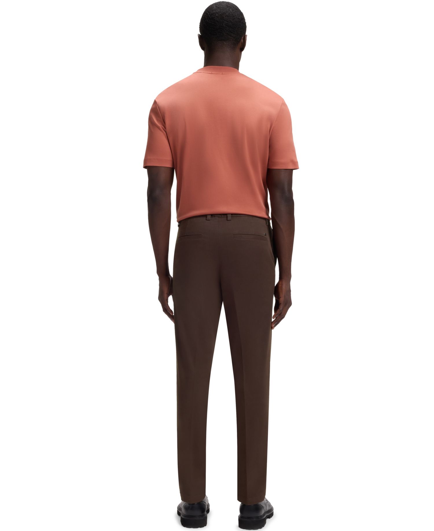 Men's Modern-Fit Stretch-Cotton Twill Pants